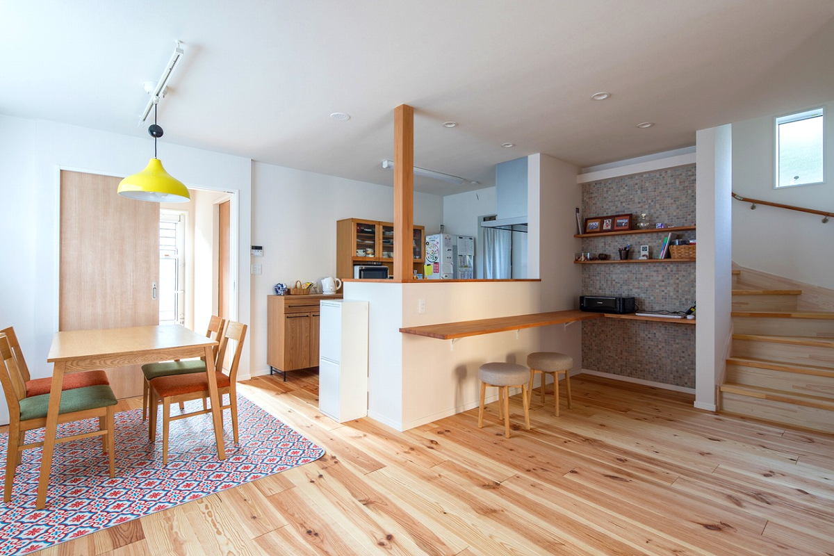 ナチュラルで可愛い新築